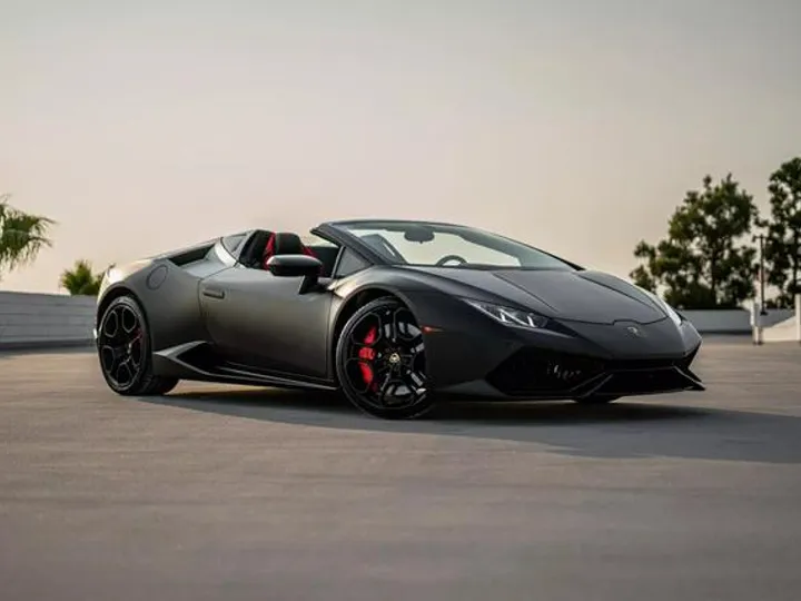 BLACK, 2016 LAMBORGHINI HURACAN Image 4