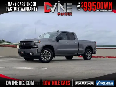 GRAY, 2019 CHEVROLET SILVERADO 1500 DOUBLE CAB Image 