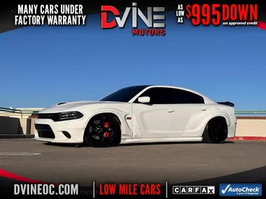 WHITE, 2019 DODGE CHARGER Image 11