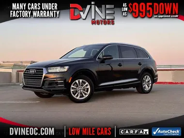 BLACK, 2018 AUDI Q7 Image 