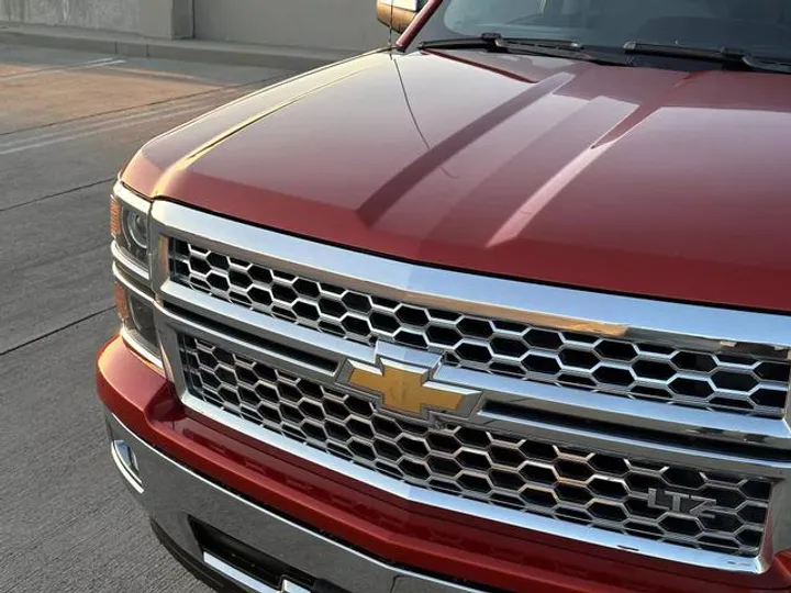 ORANGE, 2015 CHEVROLET SILVERADO 1500 CREW CAB Image 7