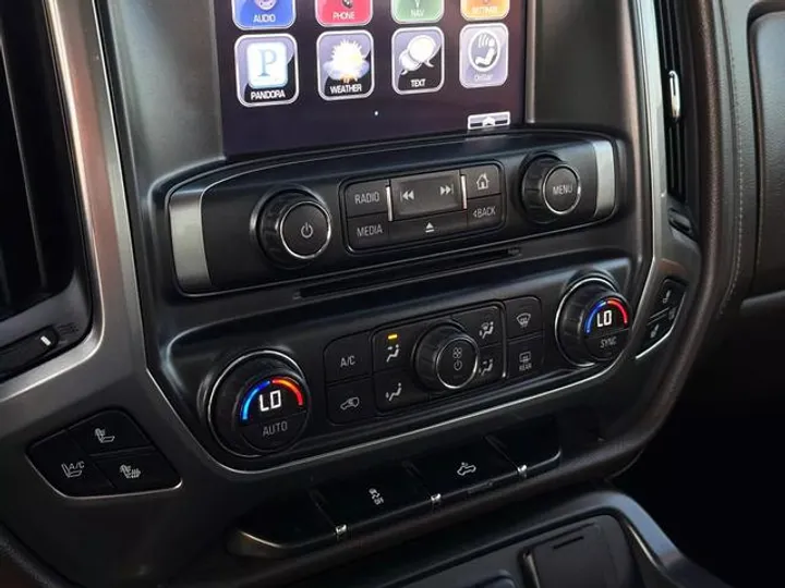 ORANGE, 2015 CHEVROLET SILVERADO 1500 CREW CAB Image 33