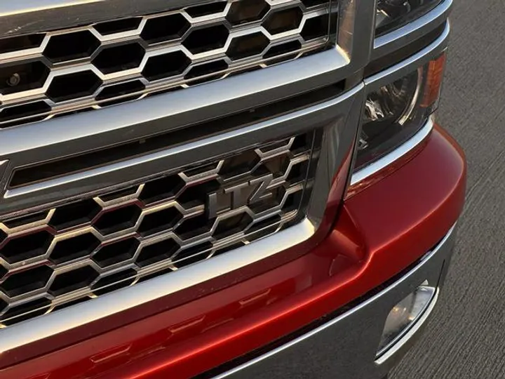 ORANGE, 2015 CHEVROLET SILVERADO 1500 CREW CAB Image 4