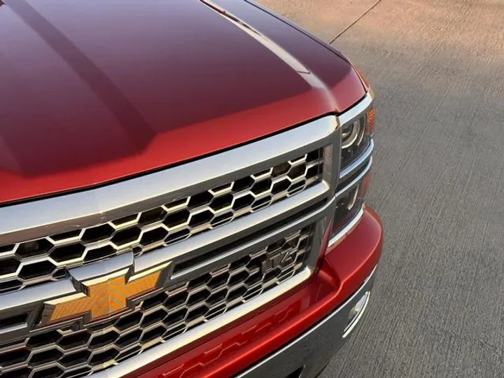 ORANGE, 2015 CHEVROLET SILVERADO 1500 CREW CAB Image 3