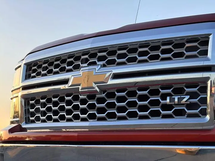 ORANGE, 2015 CHEVROLET SILVERADO 1500 CREW CAB Image 8