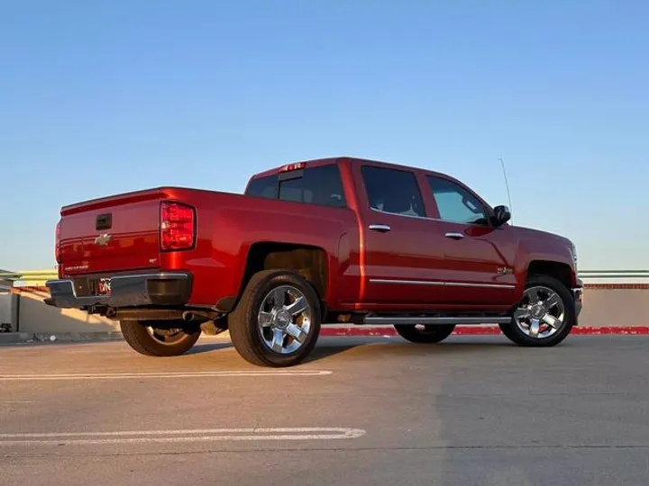 ORANGE, 2015 CHEVROLET SILVERADO 1500 CREW CAB Image 10