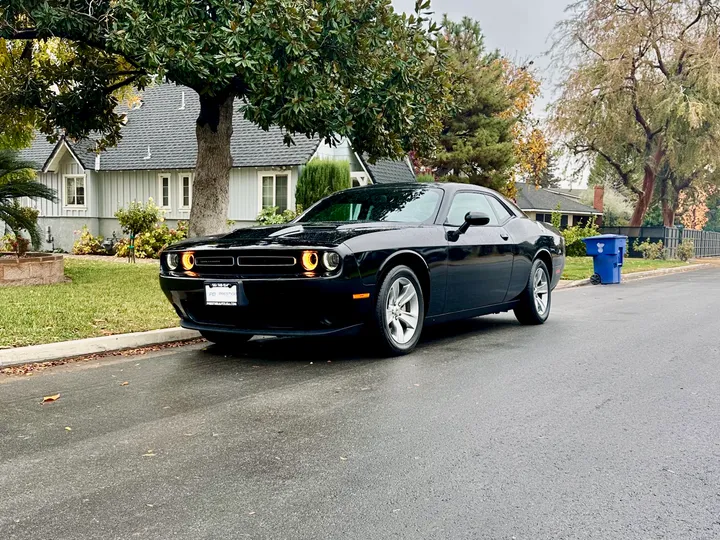 BLACK, 2021 DODGE CHALLENGER Image 2