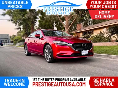 BURGUNDY, 2021 MAZDA MAZDA6 Image 3