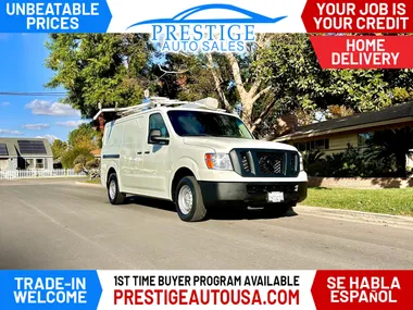 WHITE, 2014 NISSAN NV1500 CARGO Image 12