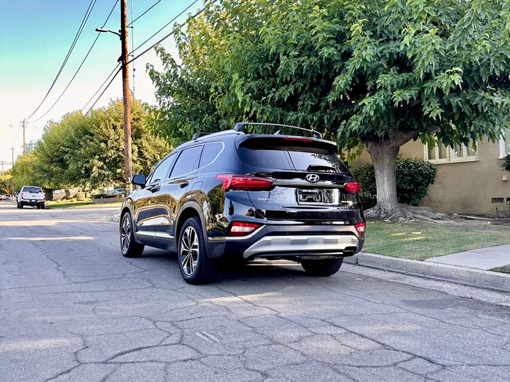 BLACK, 2020 HYUNDAI SANTA FE Image 3