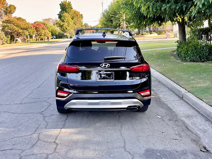 BLACK, 2020 HYUNDAI SANTA FE Image 6