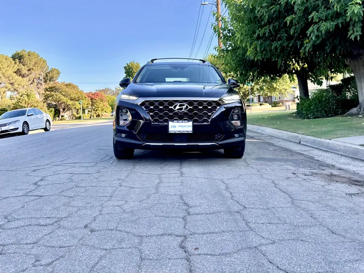 BLACK, 2020 HYUNDAI SANTA FE Image 8