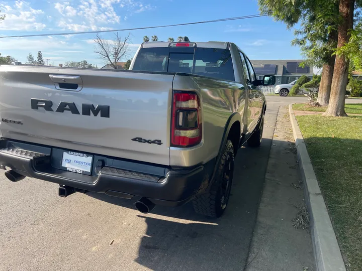 BLACK, 2020 RAM 1500 QUAD CAB Image 8