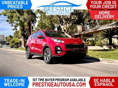 BURGUNDY, 2021 KIA SPORTAGE Image 7