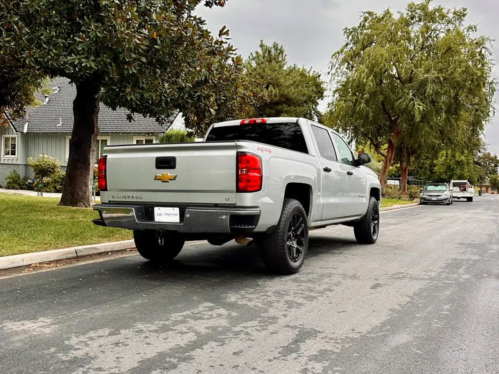 SILVER, 2014 CHEVROLET SILVERADO 1500 CREW CAB Image 4