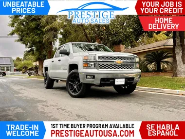 SILVER, 2014 CHEVROLET SILVERADO 1500 CREW CAB Image 5