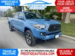 BEIGE, 2019 TOYOTA TACOMA DOUBLE CAB Thumnail Image 1