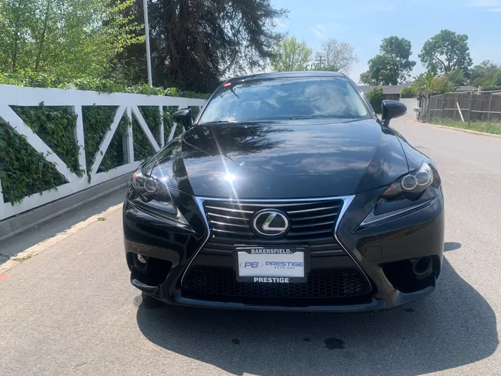 BLACK, 2015 LEXUS IS Image 2