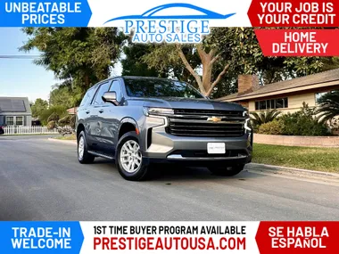 GRAY, 2021 CHEVROLET TAHOE Image 