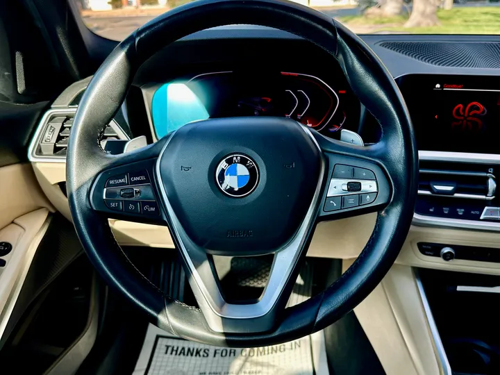 WHITE, 2020 BMW 3 SERIES Image 21