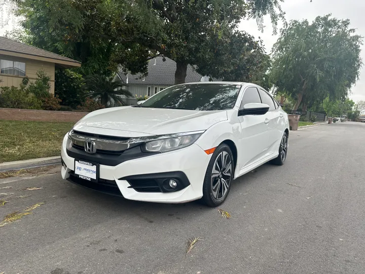 BLACK, 2016 HONDA CIVIC Image 2