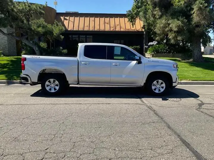 SILVER, 2020 CHEVROLET SILVERADO 1500 CREW CAB Image 7