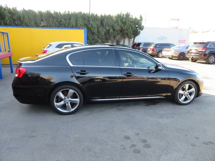 BLACK, 2009 LEXUS GS Image 4