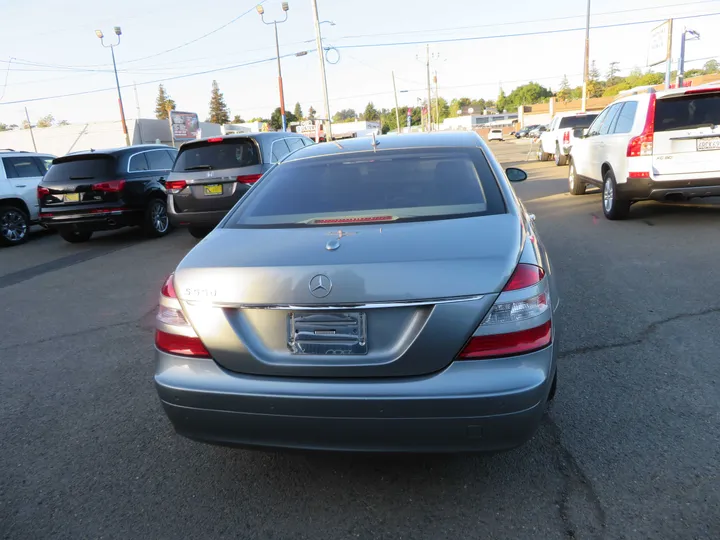 SILVER, 2007 MERCEDES-BENZ S-CLASS Image 7