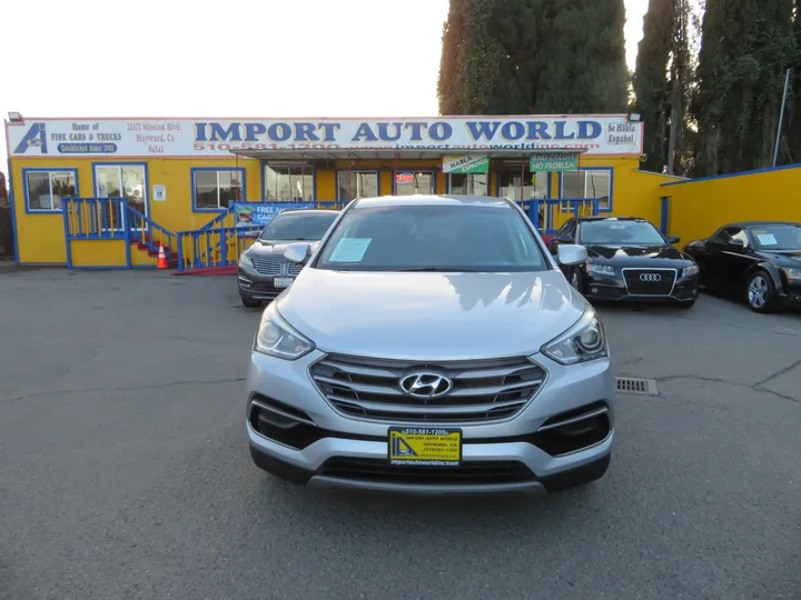 SILVER, 2017 HYUNDAI SANTA FE SPORT Image 3