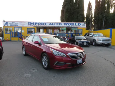 MAROON, 2016 HYUNDAI SONATA Image 12