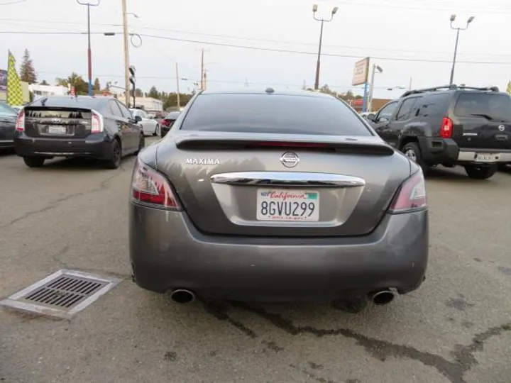 GRAY, 2014 NISSAN MAXIMA Image 6