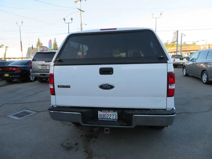 WHITE, 2004 FORD F150 SUPERCREW CAB 4X4 Image 6