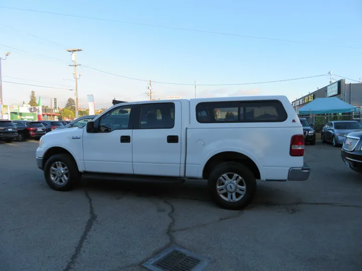 WHITE, 2004 FORD F150 SUPERCREW CAB 4X4 Image 8