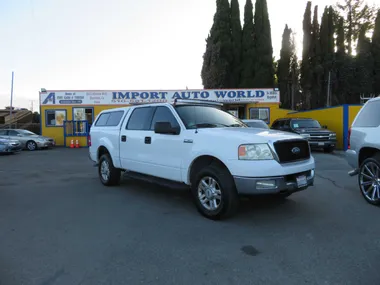 WHITE, 2004 FORD F150 SUPERCREW CAB 4X4 Image 5