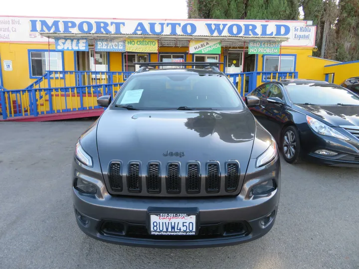 CHARCOAL GRAY, 2017 JEEP CHEROKEE Image 2