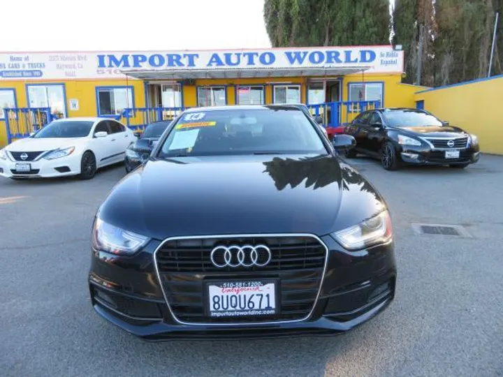 BLACK, 2014 AUDI A4 Image 2