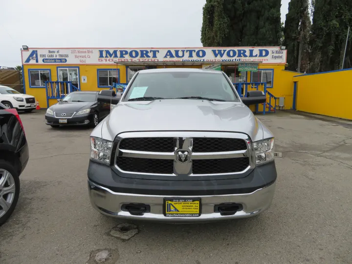 SILVER, 2017 RAM 1500 CREW CAB 4X4 Image 2