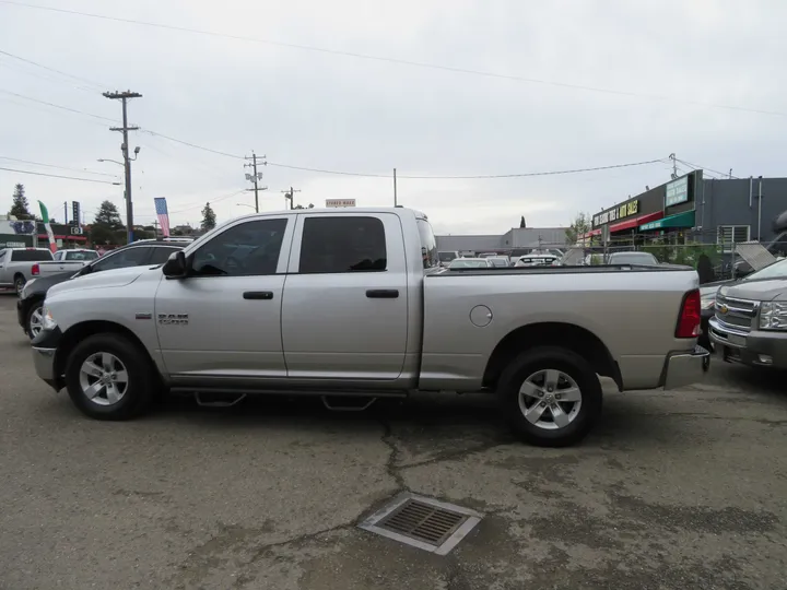 SILVER, 2017 RAM 1500 CREW CAB 4X4 Image 8