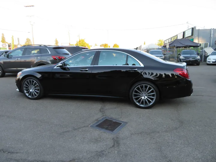 BLACK, 2015 MERCEDES-BENZ S-CLASS Image 8