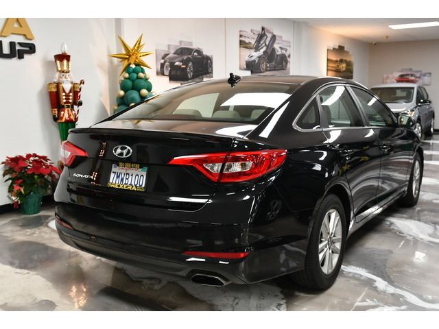 BLACK, 2015 HYUNDAI SONATA Image 4