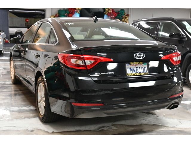 BLACK, 2015 HYUNDAI SONATA Image 6