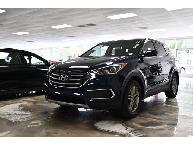 BLUE, 2018 HYUNDAI SANTA FE Image 2