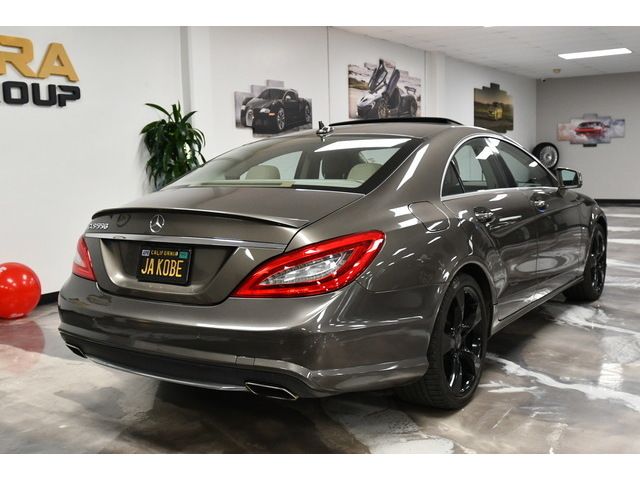 BROWN, 2012 MERCEDES-BENZ CLS-CLASS Image 4