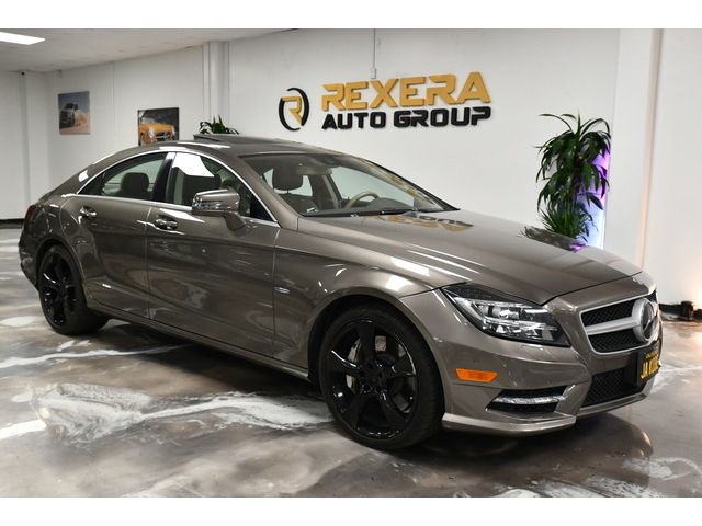 BROWN, 2012 MERCEDES-BENZ CLS-CLASS Image 8
