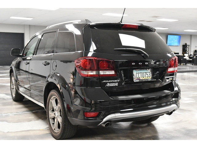 BLACK, 2017 DODGE JOURNEY Image 6