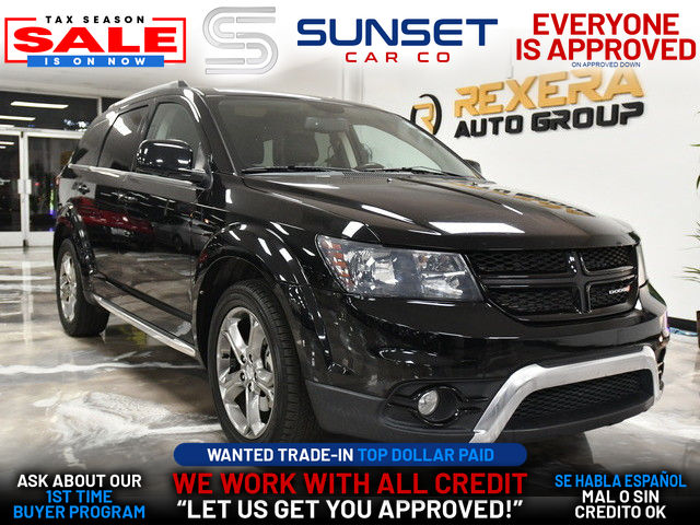 BLACK, 2017 DODGE JOURNEY Image 1