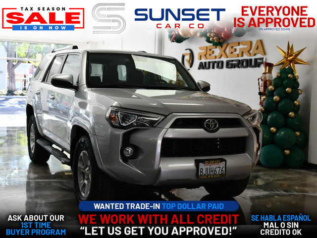 SILVER, 2019 TOYOTA 4RUNNER Image 
