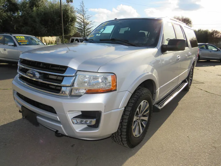 SILVER, 2015 FORD EXPEDITION EL  4WD Image 2