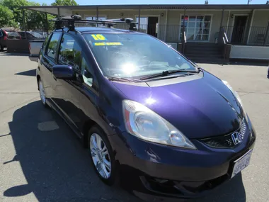 PURPLE, 2010 HONDA FIT Image 4