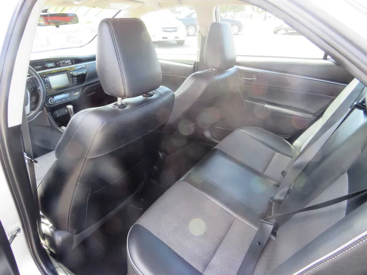 SILVER, 2015 TOYOTA COROLLA Image 10